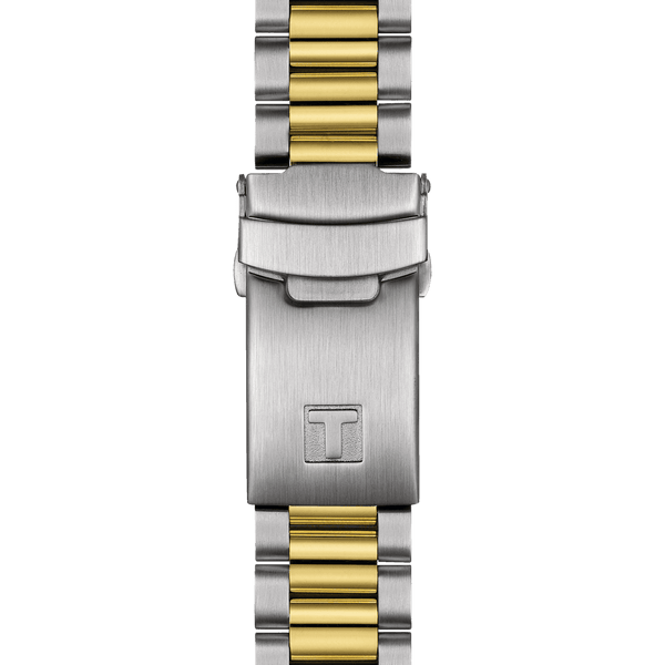 TISSOT PR516 CHRONOGRAPH GULD PVD MED SORT URSKIVE - Herreur - T1494172205100