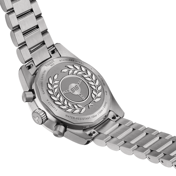 TISSOT PR516 CHRONOGRAPH MED BLÅ URSKIVE - Herreur - T1494171104100