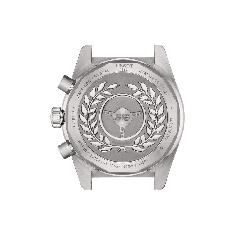 TISSOT PR516 CHRONOGRAPH MED BLÅ URSKIVE - Herreur - T1494171104100