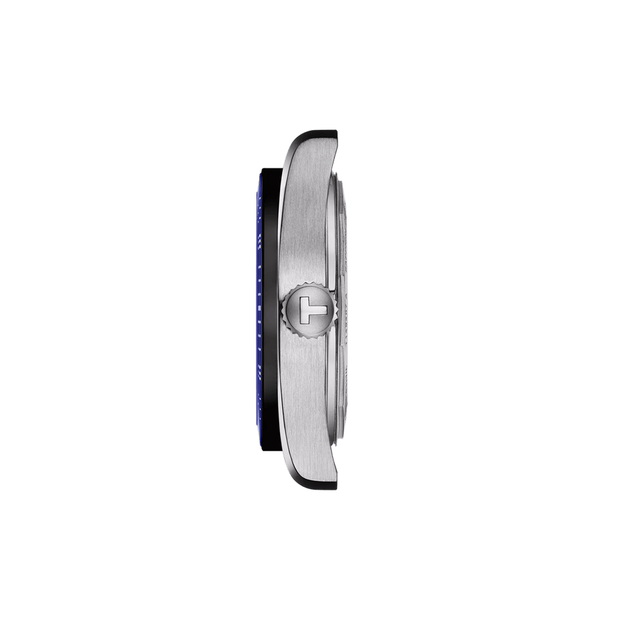 TISSOT PR516 POWERMATIC 80 MED BLÅ URSKIVE 38MM - Herreur - T1494071604100