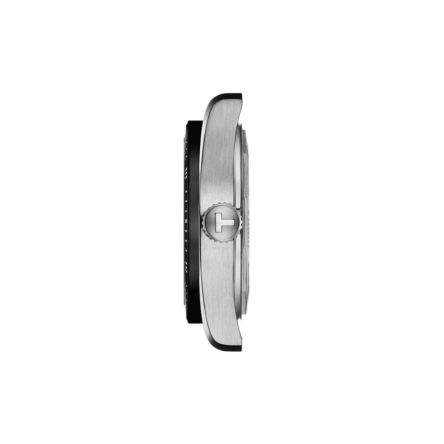 TISSOT PR516 POWERMATIC 80 MED SORT URSKIVE 38MM - Herreur - T1494071105100