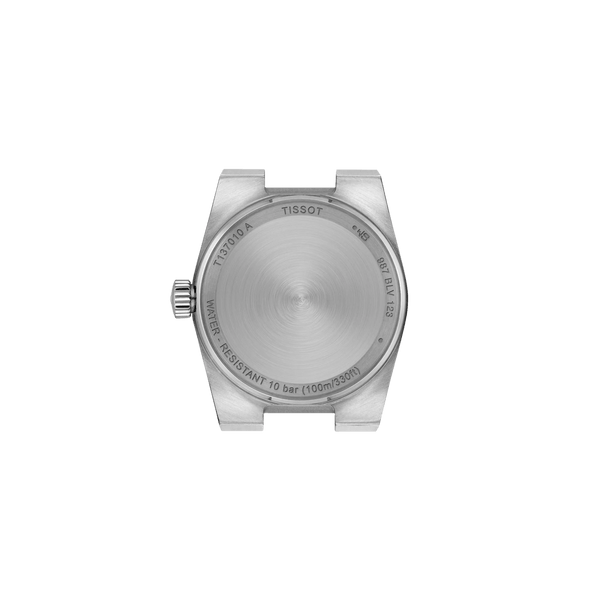 TISSOT PRX 25MM SORT URSKIVE MED DIAMANTER - Dameure - T1370101105600