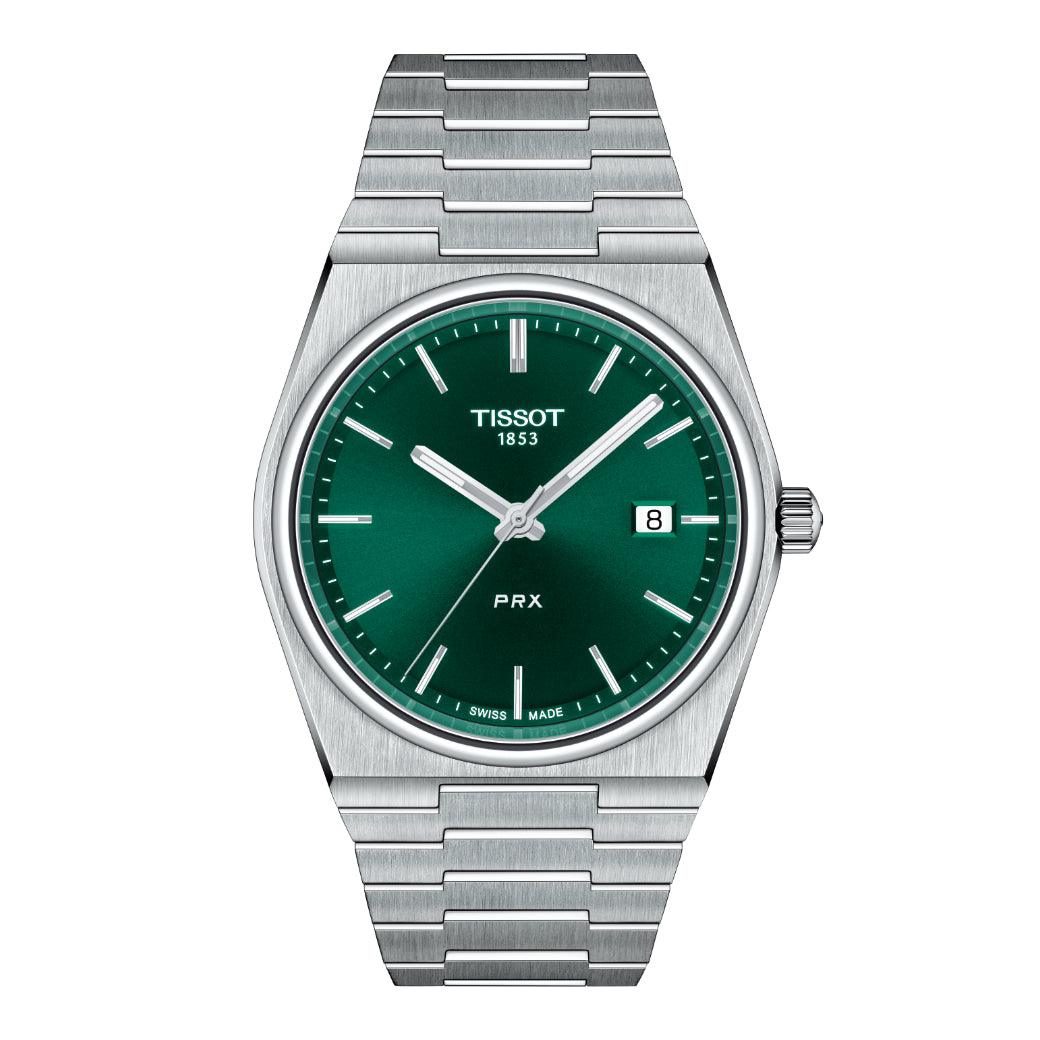 Tissot PRX 40MM GRØN URSKIVE - Herreur - T1374101109100