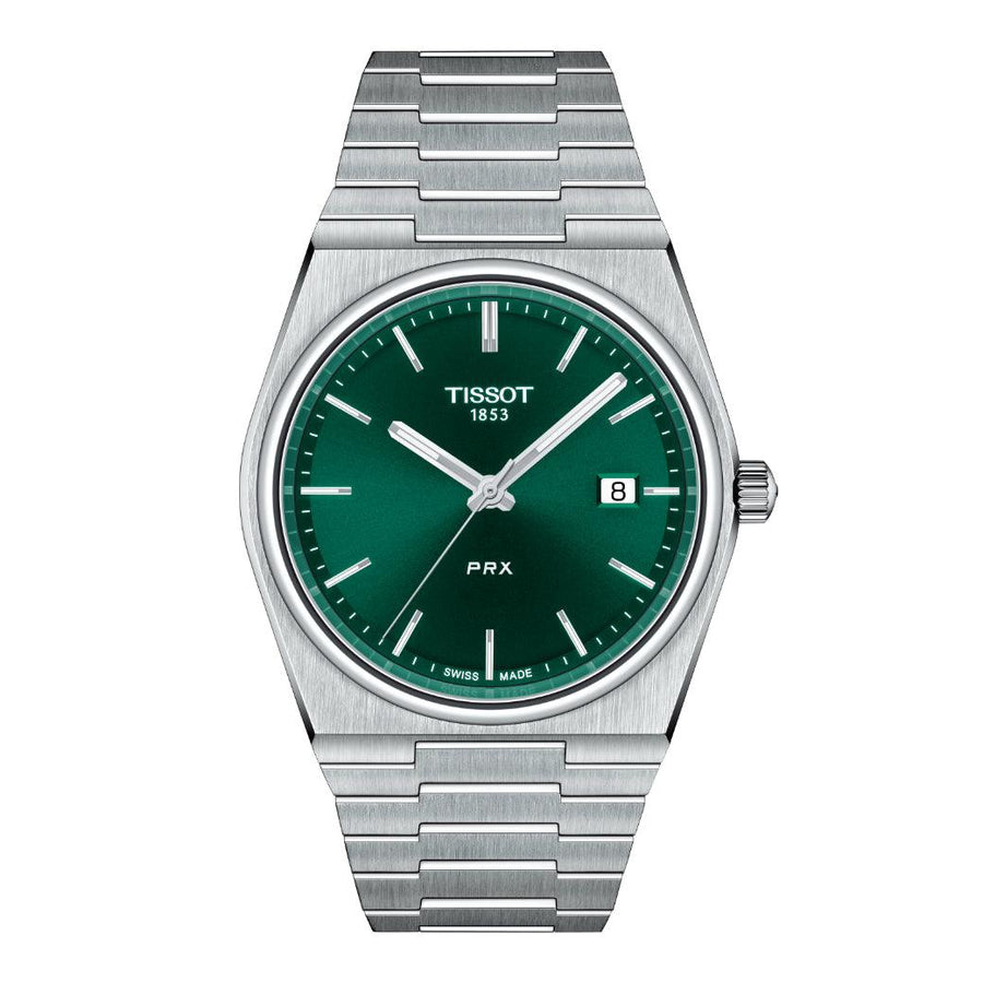 Tissot PRX 40MM GRØN URSKIVE - Herreur - T1374101109100