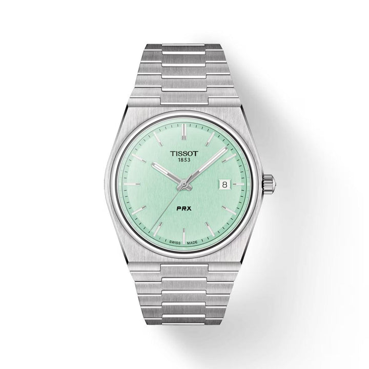 TISSOT PRX 40MM ICE BLUE URSKIVE - Herreur - T1374101109101