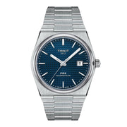 TISSOT PRX POWERMATIC 80 MED BLÅ URTAV