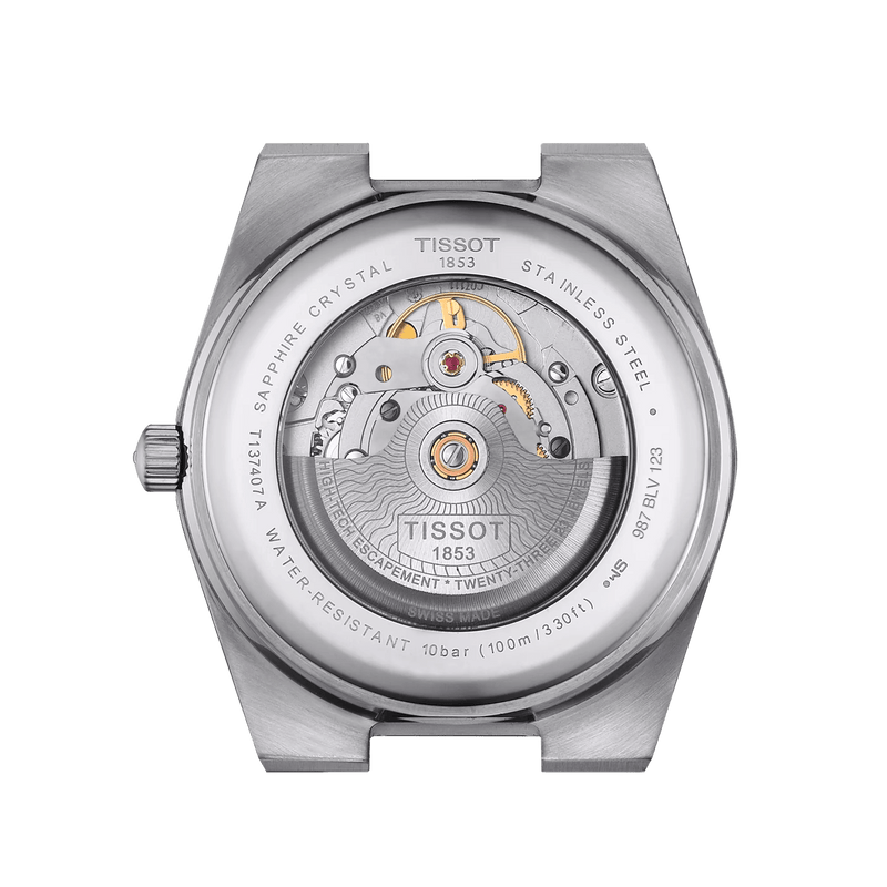 TISSOT PRX POWERMATIC 80 MED GRØN URSKIVE - Herreur - T1374071109100