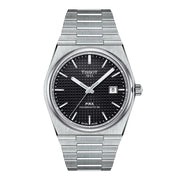 TISSOT PRX POWERMATIC 80 MED SVART URTAV