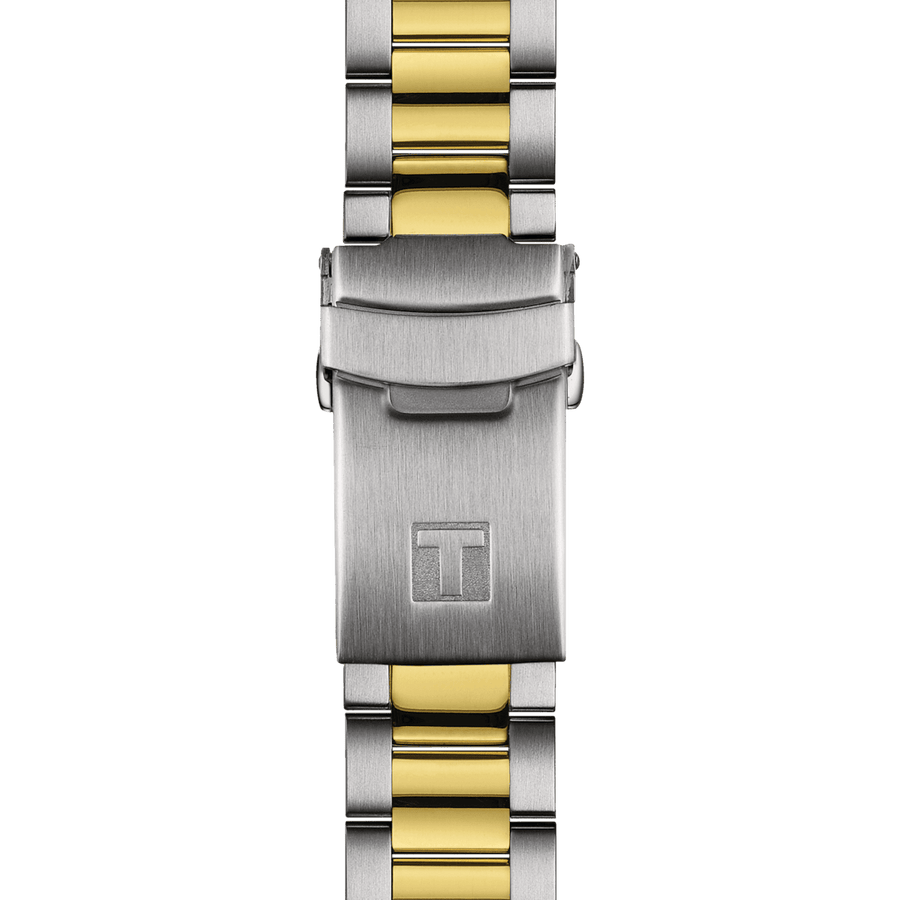 Tissot Seastar 1000 Powermatic 80 - Sort Urskive m. Guld PVD - Herreur - T1208072205100