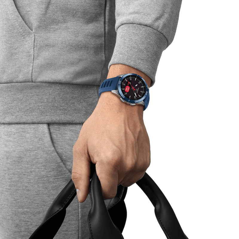 TISSOT T-TOUCH CONNECT SPORT - BLÅ URSKIVE - Herreur - T1534204705101