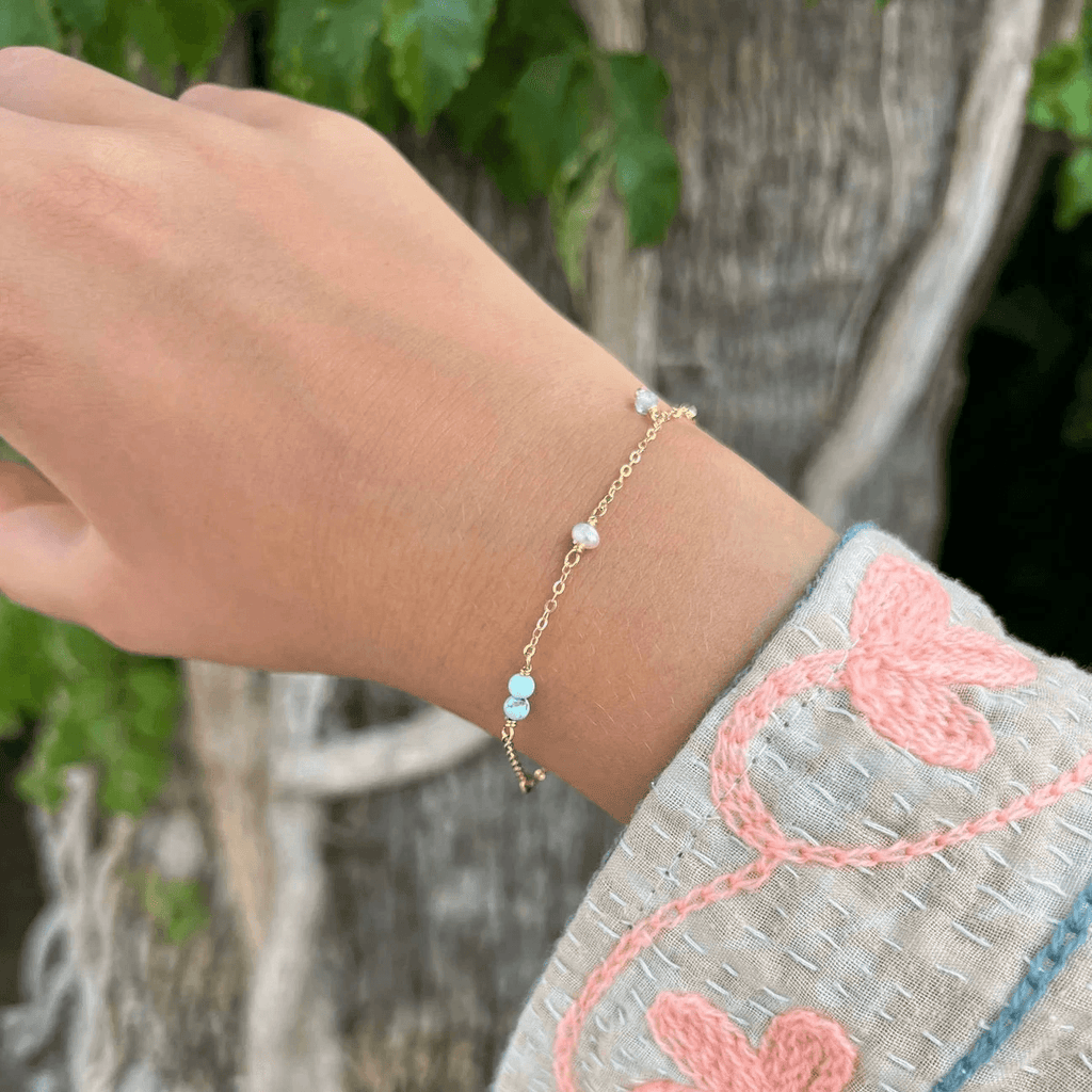 Wioga Mona-Lisa Forgyldt Armbånd - Armbånd - B-8815-GP