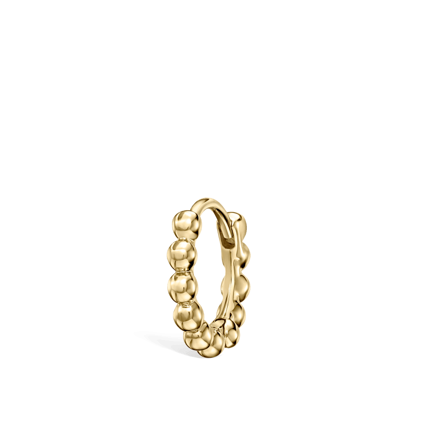 Maria Tash Granulated Hoop Earring 6.5mm