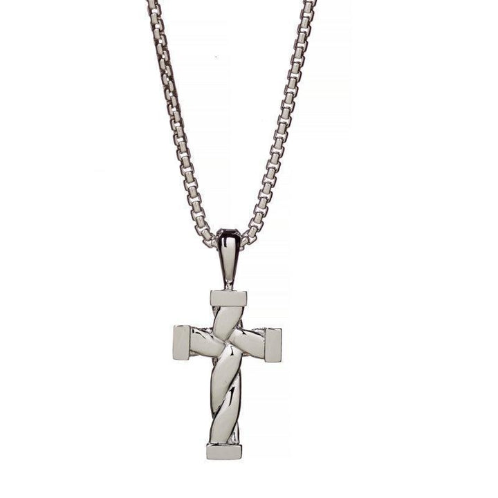 Alexander Lynggaard Sølv Halskæde - Hope Twisted Cross - Halskæde - D25001