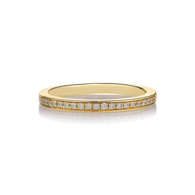 Anpé Atelier Tina Diamond Pavé Ring 14kt Guld - Ringe - 2503-001