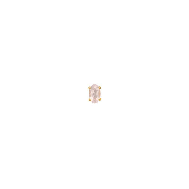 Carré Ørestik med Rose Kvarts - FS4374RQ - Øreringe - FS4374RQ