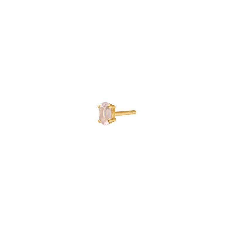 Carré Ørestik med Rose Kvarts - FS4374RQ - Øreringe - FS4374RQ