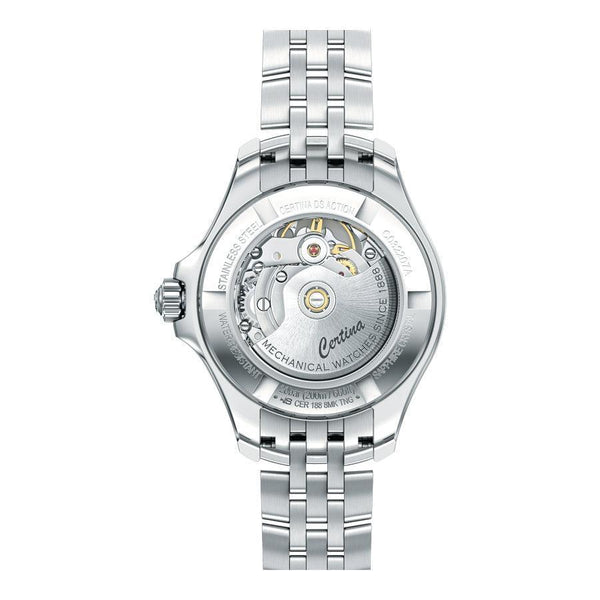 Certina DS Action Powermatic 80 Dameur - Sort Urskive - Dameure - C0322071105600