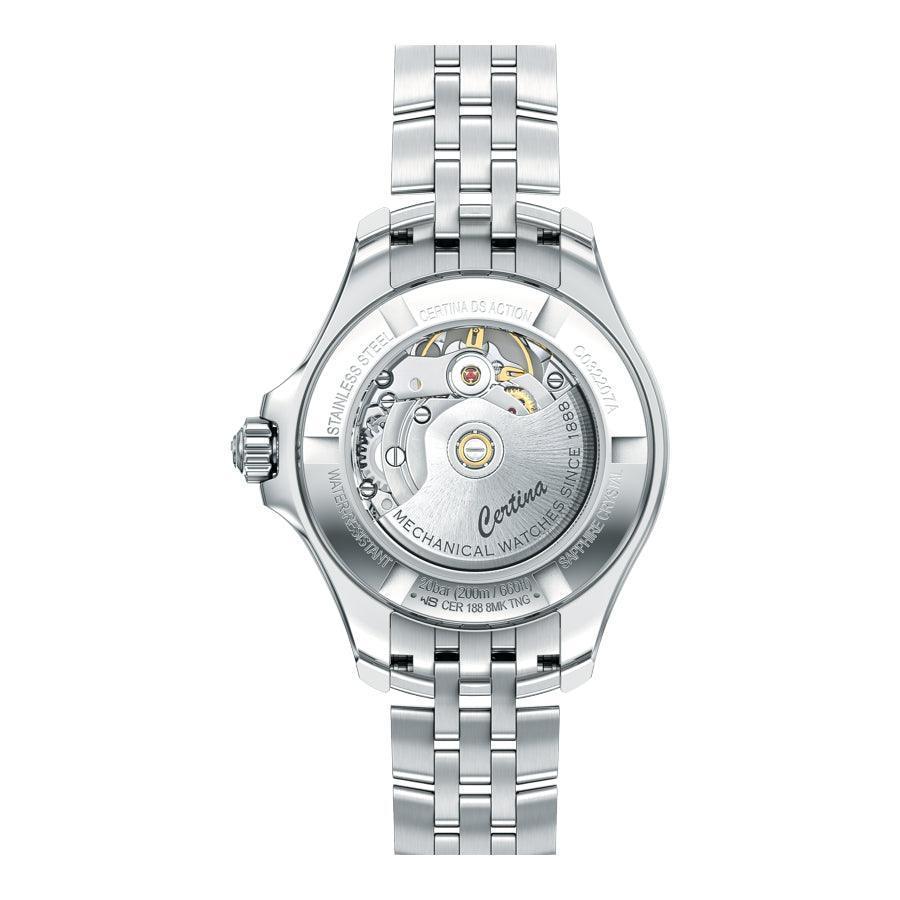 Certina DS Action Powermatic 80 Dameur - Sort Urskive - Dameure - C0322071105600