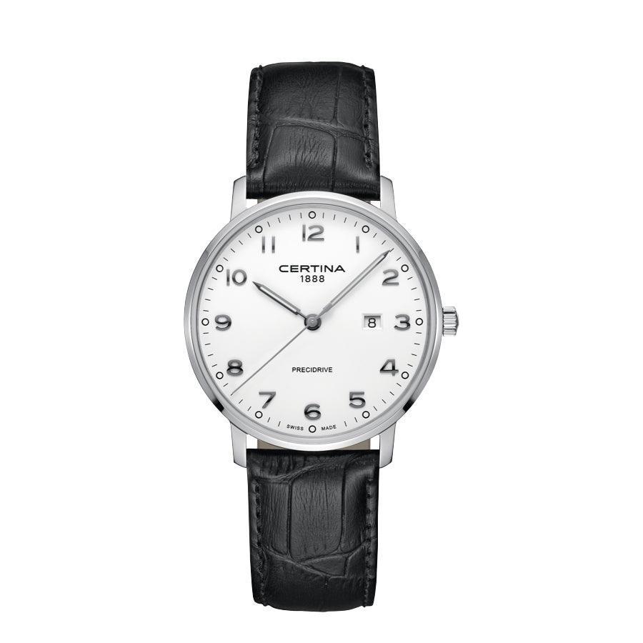 Certina DS Caimano Herreur - Hvid Urskive - Herreur - C0354101601200