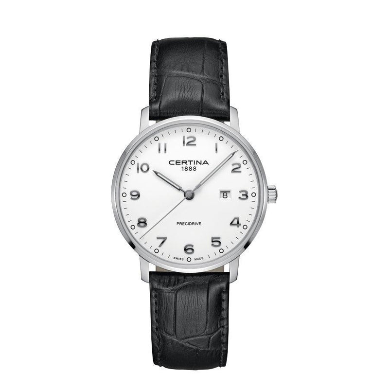 Certina DS Caimano Herreur - Hvid Urskive - Herreur - C0354101601200