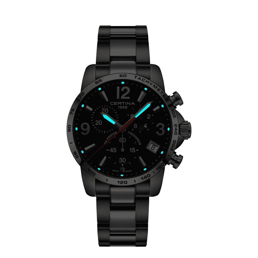 Certina DS Podium Herreur - Sort Urskive - Herreur - C0344171105700