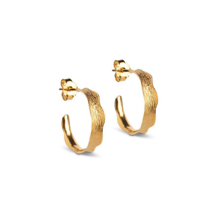 Enamel Ane Small Hoops - E289GM - Øreringe - E289GM