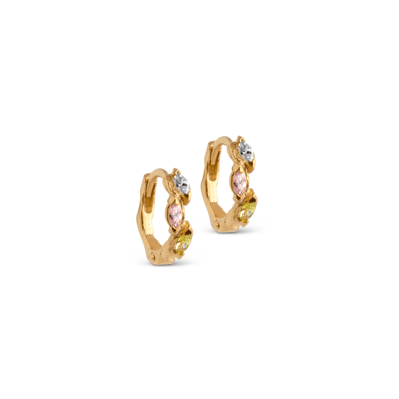 Enamel Laia Hoops - E246GM - Øreringe - E246GM