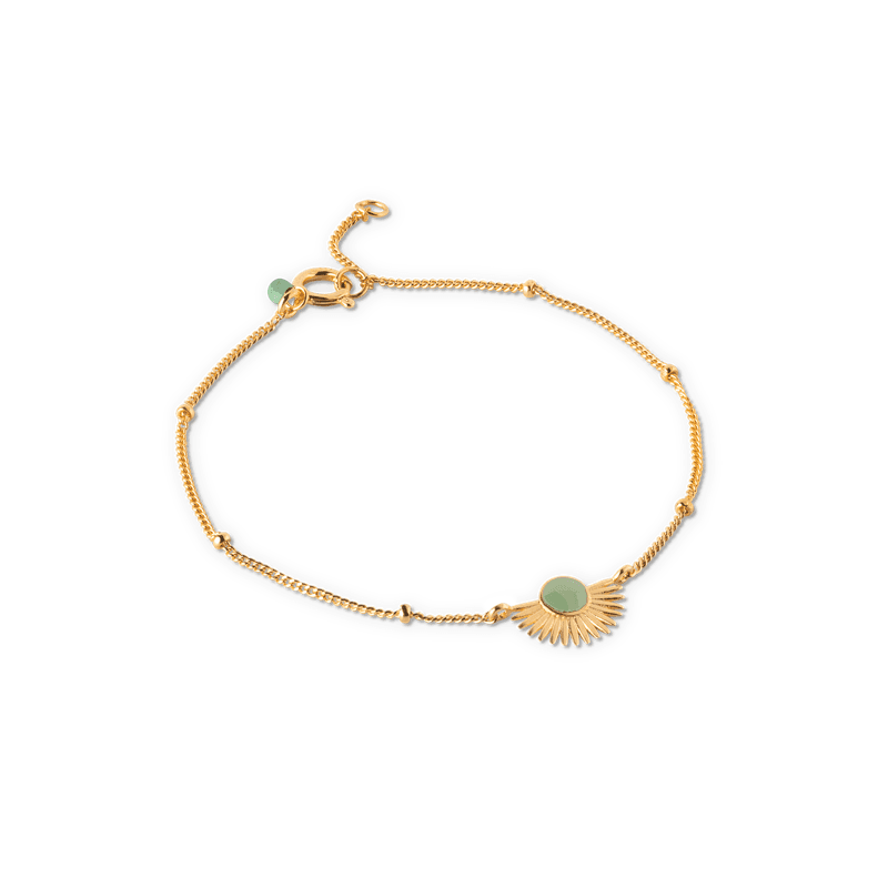Enamel Soleil Armbånd - B78GM Dusty Green - Armbånd - B78GM-DustyGreen