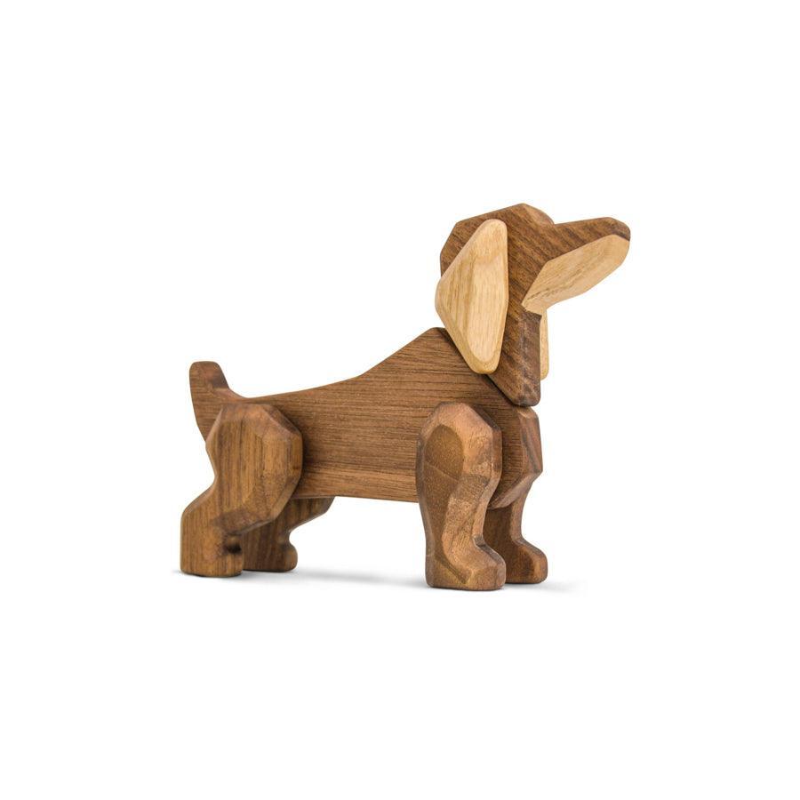 FableWood Taxstativ i profil, gjord av ljust och mörkt trä, modell 1034-1.