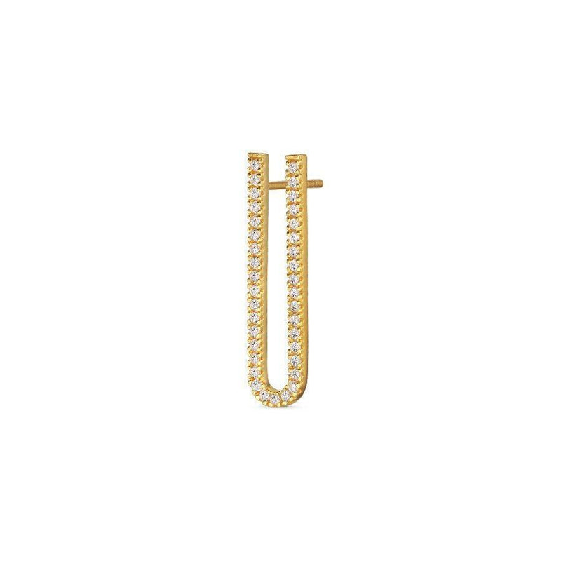 Herieth Paul x Polar Jewelry Zanzibar Forgyldt 22kt Ørering - Øreringe - ZAN-ST-GD-WZ-00508