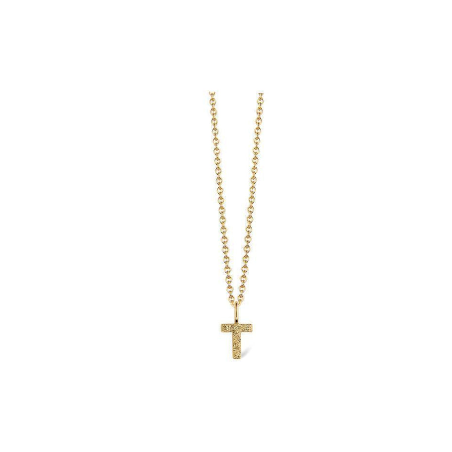 Jeberg Jewellery I Am Me Bogstav sølvforgyldt - 42000 - Halskæde - 42000-019