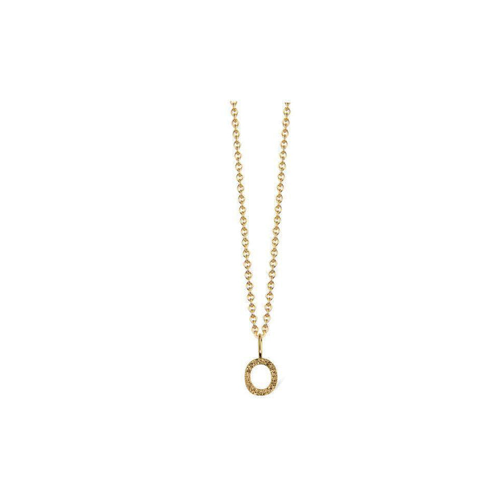 Jeberg Jewellery I Am Me Bogstav sølvforgyldt - 42000 - Halskæde - 42000-015