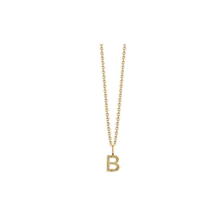 Jeberg Jewellery I Am Me Bogstav sølvforgyldt - 42000 - Halskæde - 42000-002
