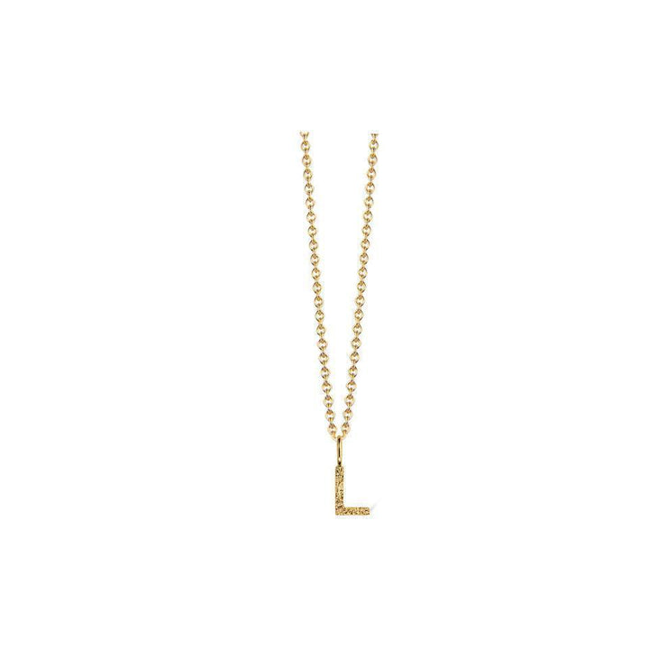 Jeberg Jewellery I Am Me Bogstav sølvforgyldt - 42000 - Halskæde - 42000-012