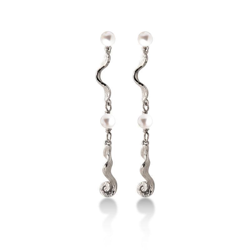 Jeberg Jewellery Ocean Pearl Sølv Ørering - 51722 - Øreringe - 51722