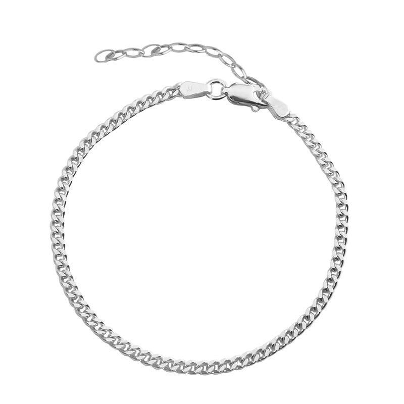 Jeberg Jewellery Saga Panser Ankelkæde i Sølv - 4535-S - Ankelkæder - 4535-S