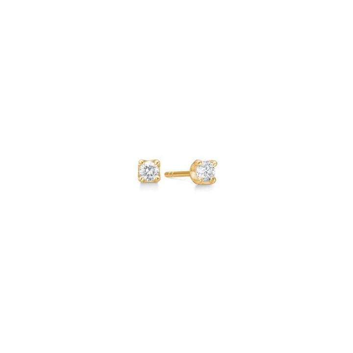 Mads Z 14 kt. Crown Diamant Øreringe 0.18 ct. - Øreringe - 1511618