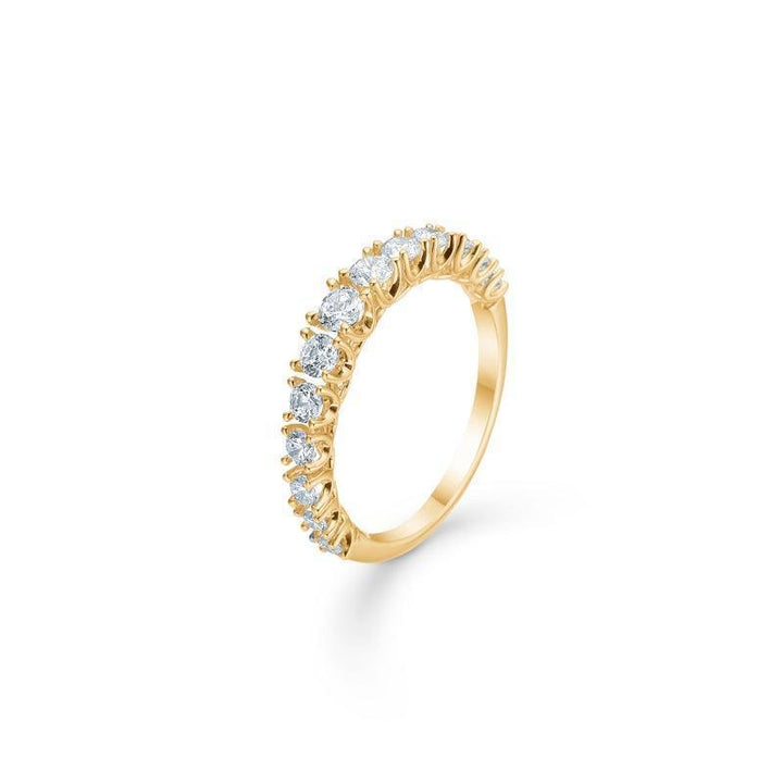 Mads Z 14 kt. Crown Princess Dimant Ring 0.75 ct. - Ringe - 1541975-001