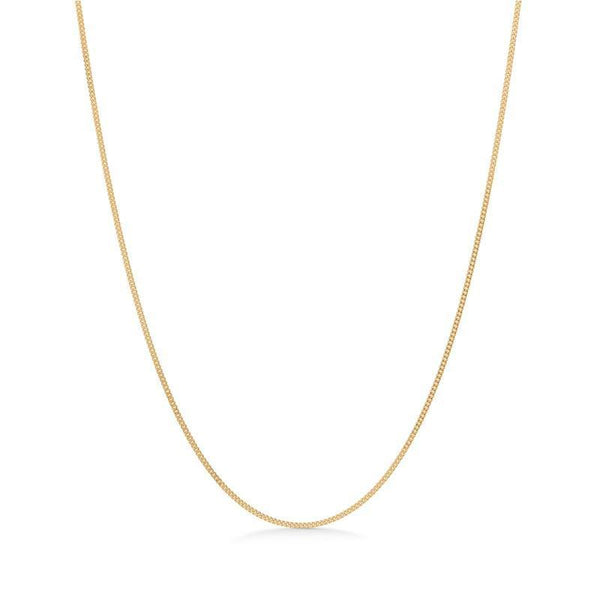 Mads Z 14kt Halskæde Panser 75 - 80cm - 9520122 - Halskæde - 9520122