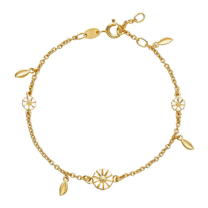 Marguerit Forguldt Armbånd m. blade - 9015056-M - Armbånd - 9015056-M
