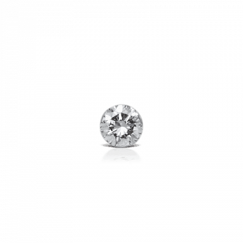 Maria Tash 2,5 mm Invisible Set Diamond Threaded Stud 18kt, klar diamant i enkel, elegant stil. Modell XIV25D-001-2