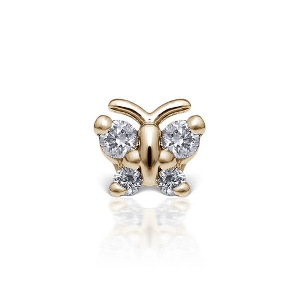 MARIA TASH Diamond Butterfly - Øreringe - XBYD-YG-W4-001