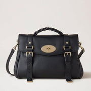 Mulberry Alexa Black Heavy Grain Väska