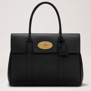 Mulberry Bayswater Black Classic Grain Väska