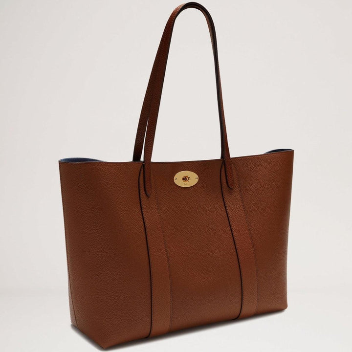 Mulberry Väska Bayswater Tote Small Classic Grain Oak i brunt läder, elegant och rymlig. Modell HH8728552G110