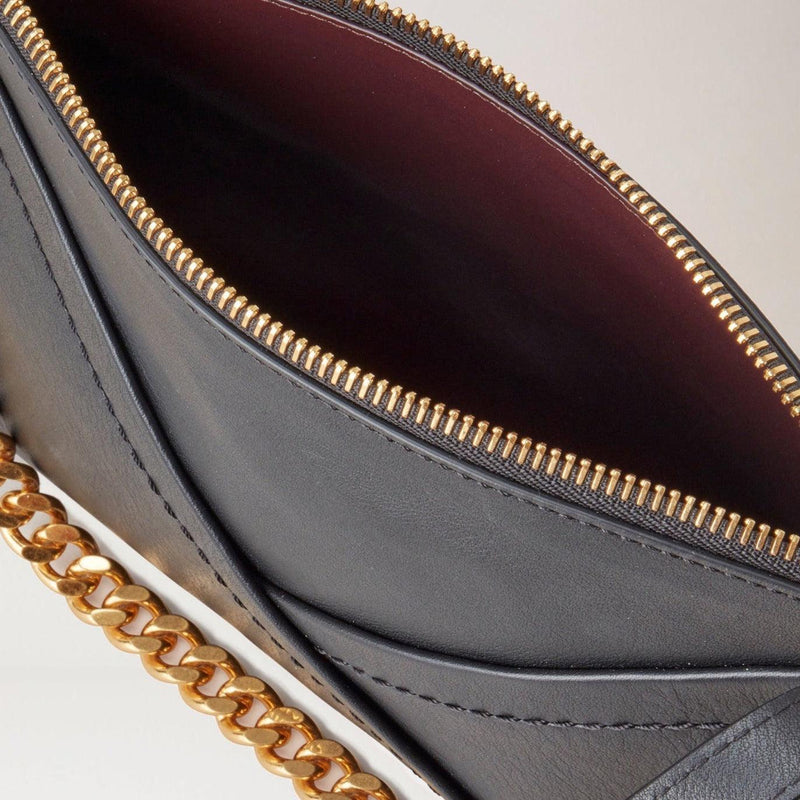Mulberry Taske - M Zipped Pouch Matte Smooth Calf Black - Taske - RL7703/564A100