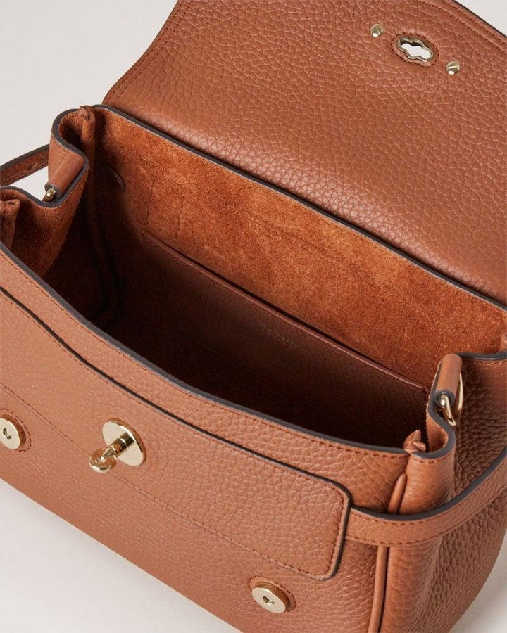 Mulberry Taske - Mini Alexa Heavy Grain Chestnut - Alexa Taske - RL6595/736G653