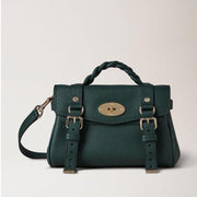 Mulberry Mini Alexa Heavy Grain Mulberry Green Väska