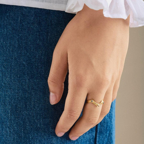 Pernille Corydon Hellir Ring - R-465-GP - Ringe - R-465-GP-001