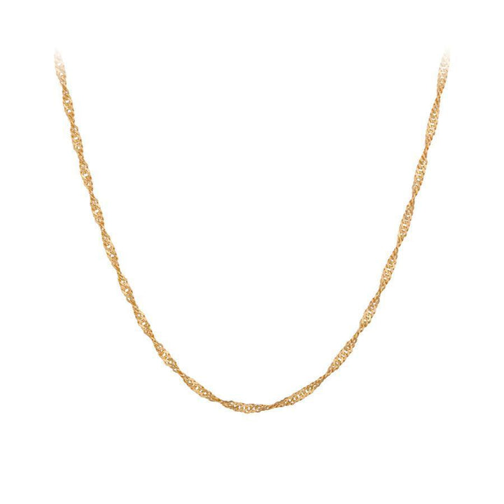 Pernille Corydon Singapore Necklace sølvforgyldt - N-695-GP-42 - Halskæde - N-695-GP-42